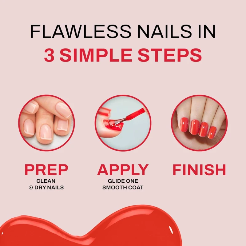 Colors Queen Nail Trend Glossy Nail Polish | Chip Resisting & Quick Drying Nail Paint with High Shine | 7 Toxin Free Formula | Vegan & Cruelty Free | Long Lasting & Vibrant Nail Paint for Women (Toreador, 13ml) thumbnail 5